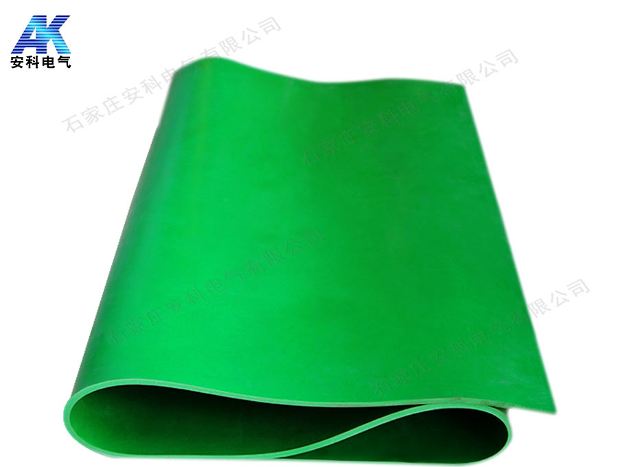 绿色防滑绝缘胶板 35kV绝缘胶板 配电室绝缘地胶